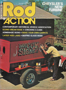 ROD ACTION 1975 JUNE - GLASS BODS, C-CABS, HOMEMADE SIGNS, CHRYSLER TURBINE*